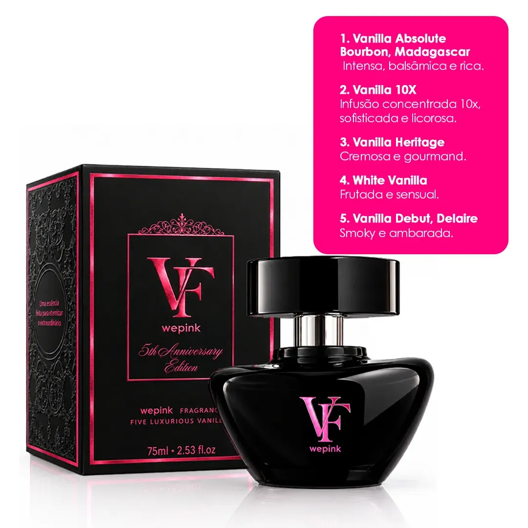 We Pink Colônia VF 5th Aniversary Edition – 75ml